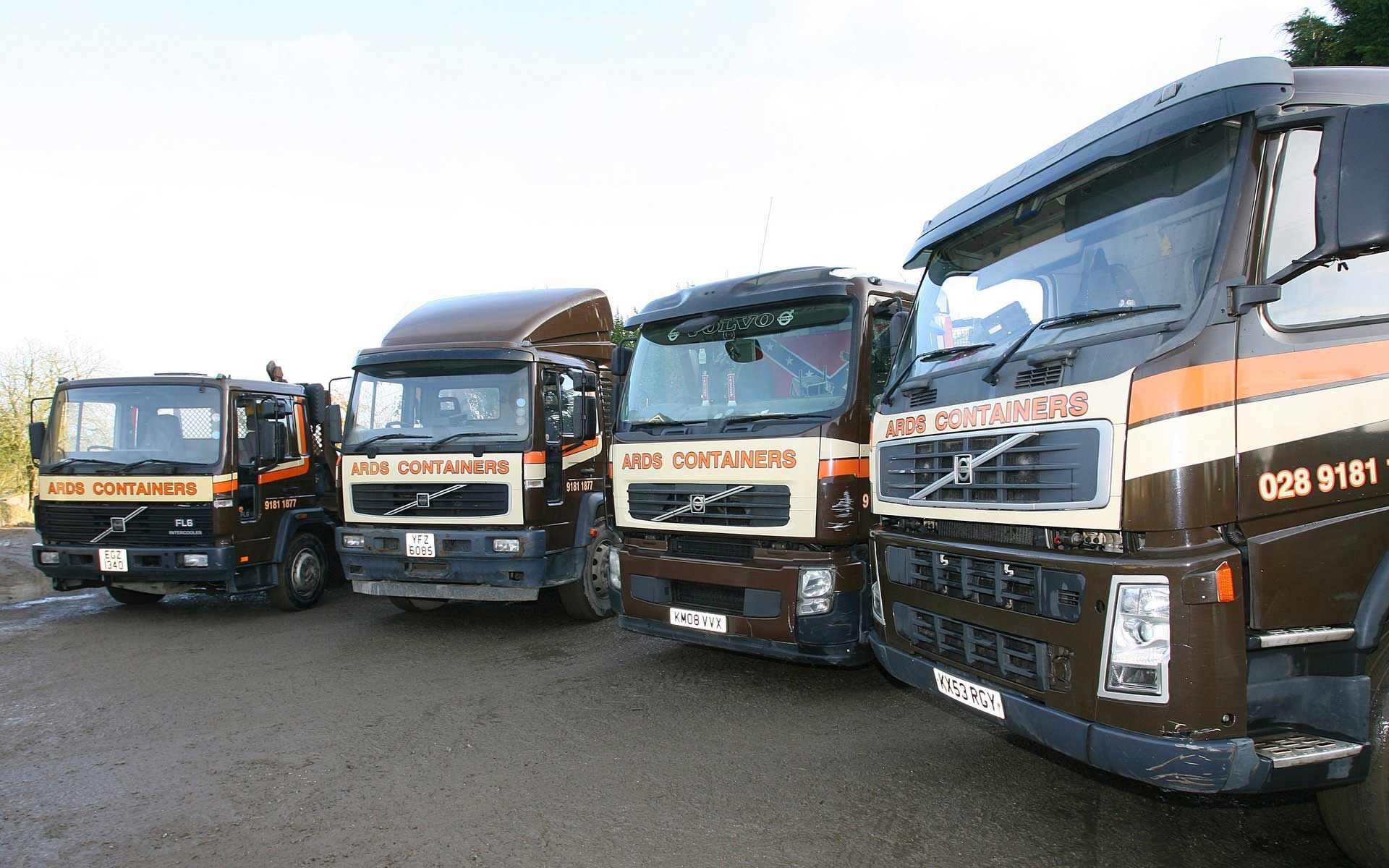 Ards containers trucks